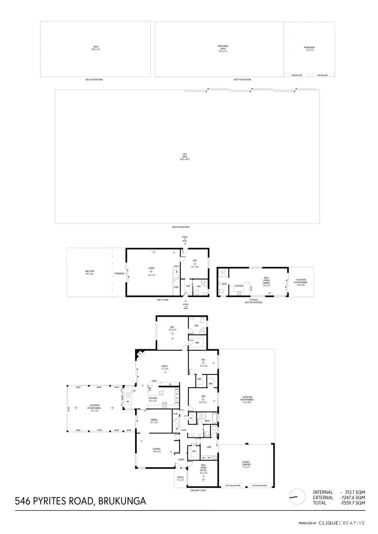 Floorplan of Homely house listing, 546 Pyrites Road, Brukunga SA 5252