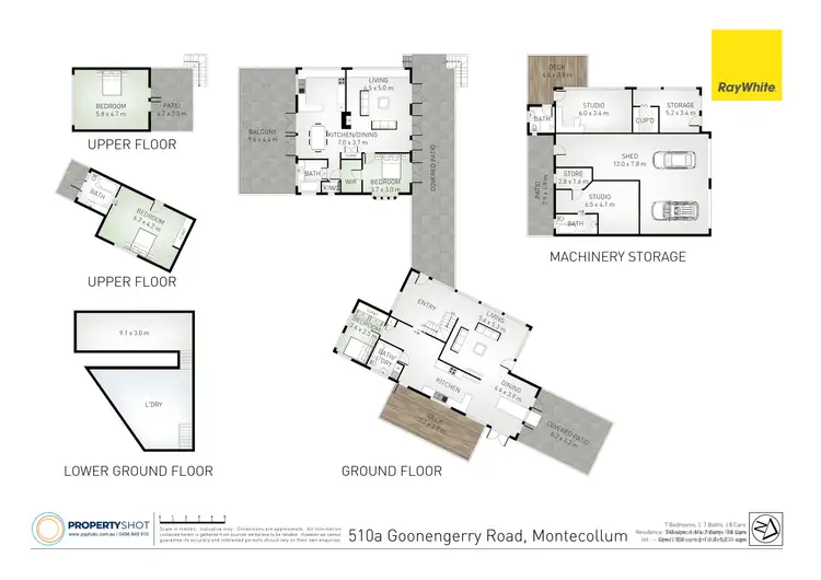 Floorplan of Homely rural property listing, 510 Goonengerry Road, Montecollum NSW 2482
