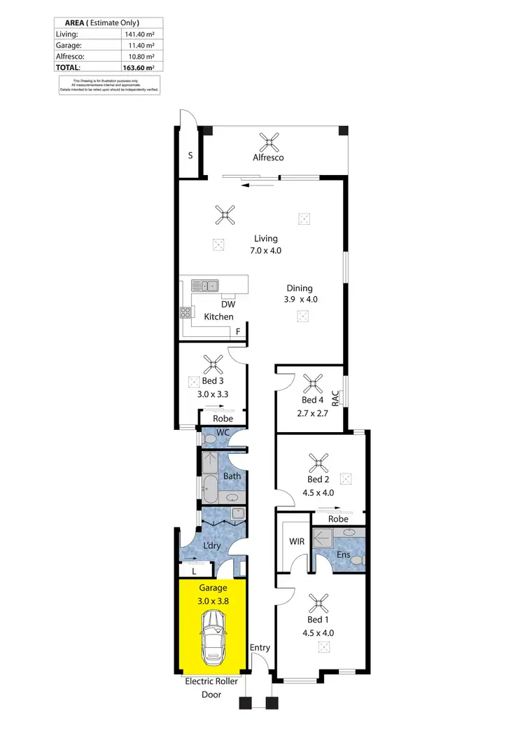 Floorplan of Homely house listing, 3/19 Troon Drive, Normanville SA 5204