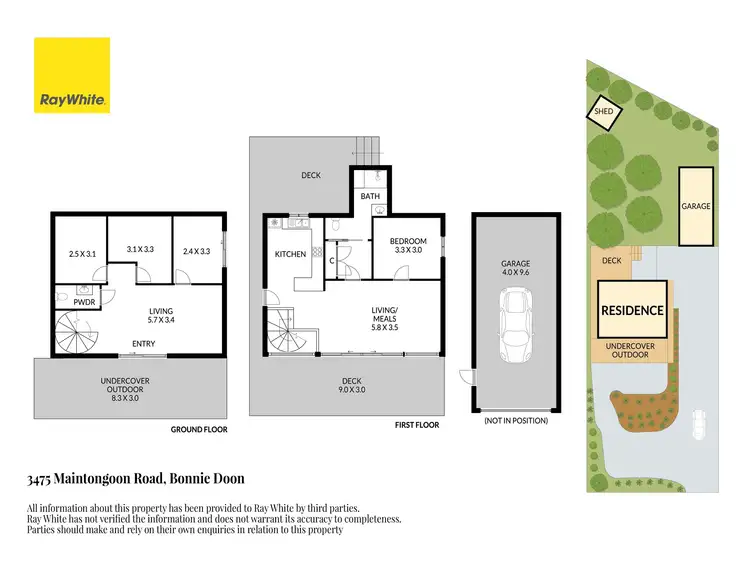 Floorplan of Homely house listing, 3475 Maintongoon Road, Bonnie Doon VIC 3720