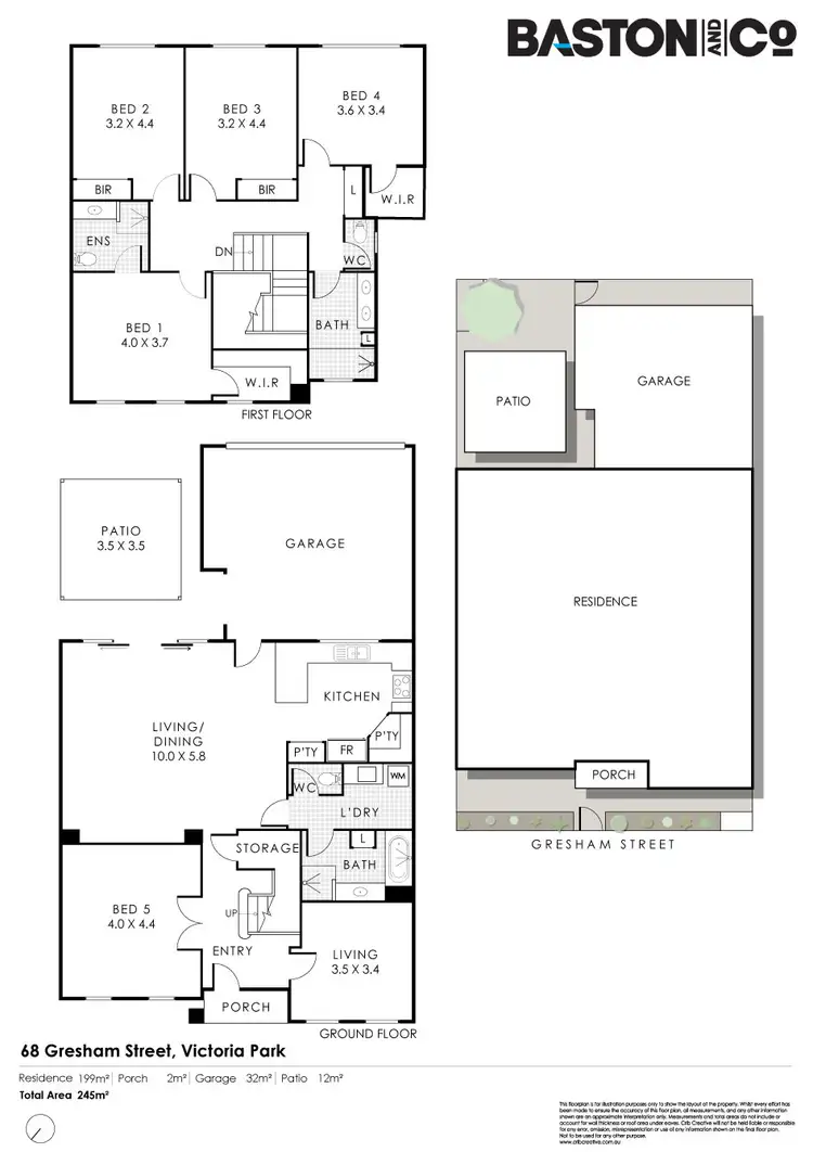 Floorplan of Homely house listing, 68 Gresham Street, Victoria Park WA 6100