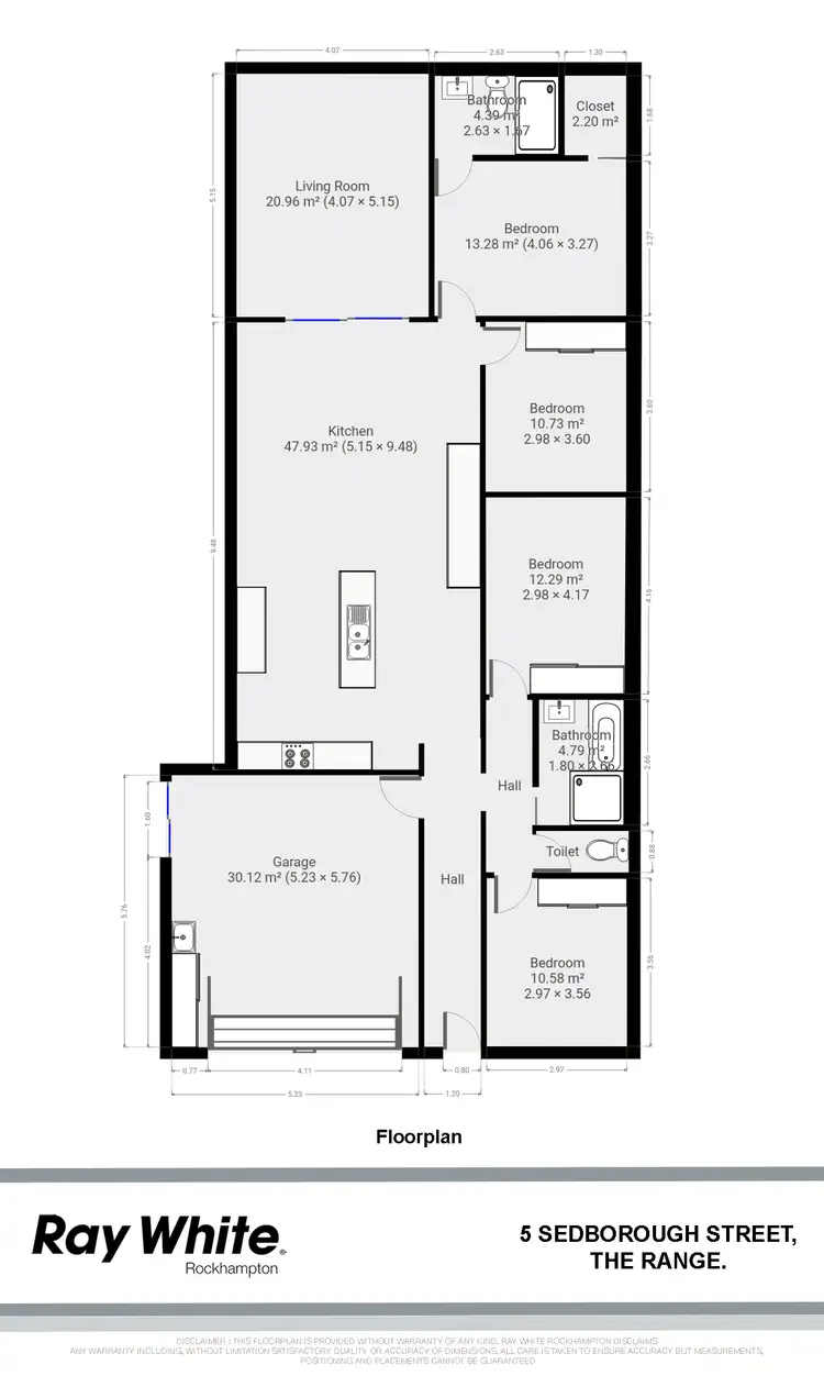 Floorplan of Homely house listing, 5 Sedborough Street, The Range QLD 4700