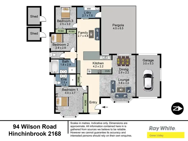 Floorplan of Homely house listing, 94 Wilson Road, Hinchinbrook NSW 2168