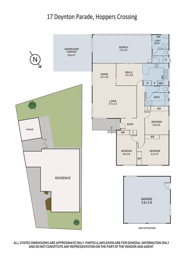 Floorplan of Homely house listing, 17 Doynton Parade, Hoppers Crossing VIC 3029