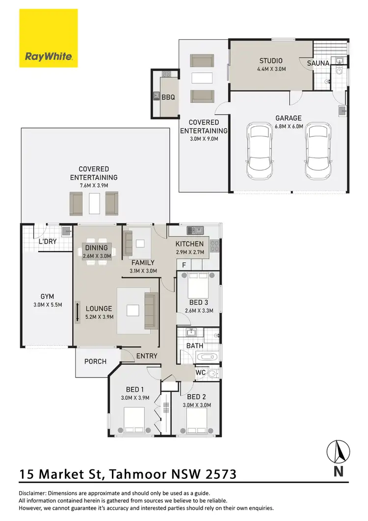 Floorplan of Homely house listing, 15 Market Street, Tahmoor NSW 2573