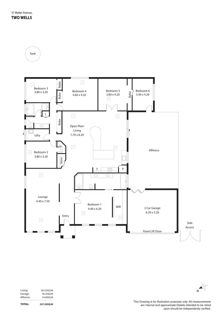 Floorplan of Homely house listing, 31 Walter Avenue, Two Wells SA 5501