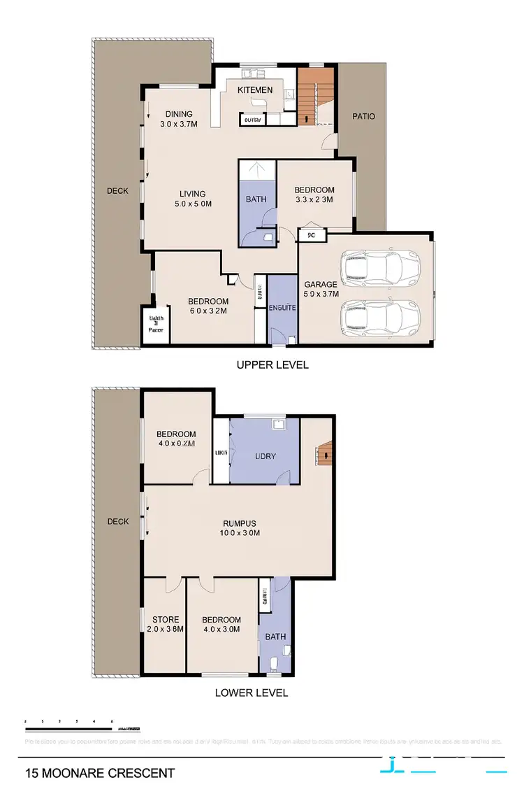 Floorplan of Homely house listing, 15 Moonare Crescent, Noosa Heads QLD 4567