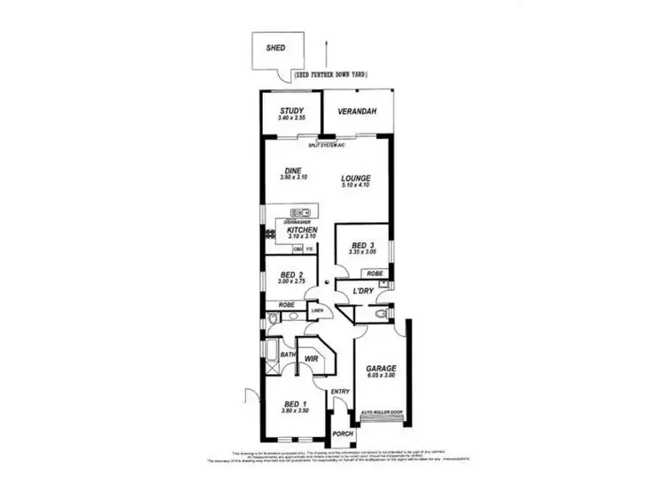 Floorplan of Homely house listing, 6 Limbert Avenue, Seacombe Gardens SA 5047