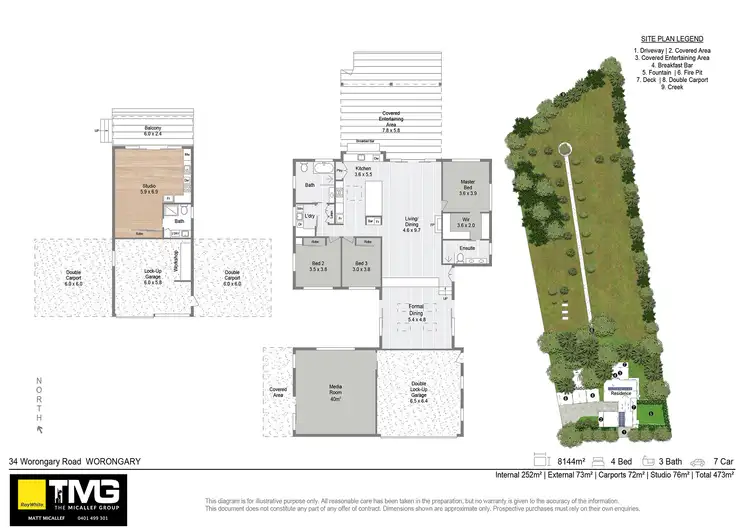Floorplan of Homely house listing, 34 Worongary Road, Worongary QLD 4213