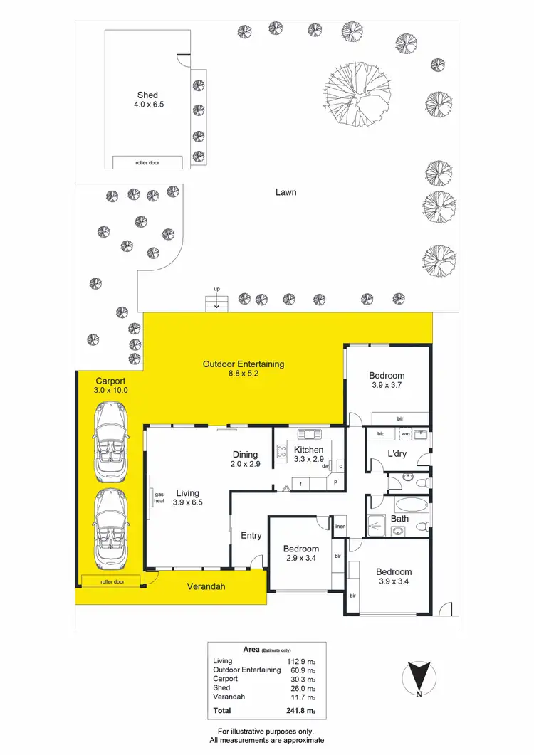 Floorplan of Homely house listing, 9 Bonview Avenue, Panorama SA 5041