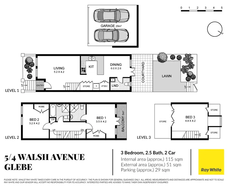 Floorplan of Homely house listing, 5/4 Walsh Avenue, Glebe NSW 2037