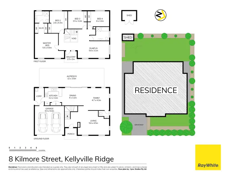 Floorplan of Homely house listing, 8 Kilmore Street, Kellyville Ridge NSW 2155