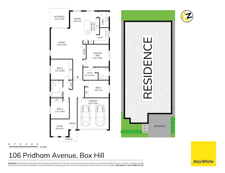 Floorplan of Homely house listing, 106 Pridham Avenue, Box Hill NSW 2765