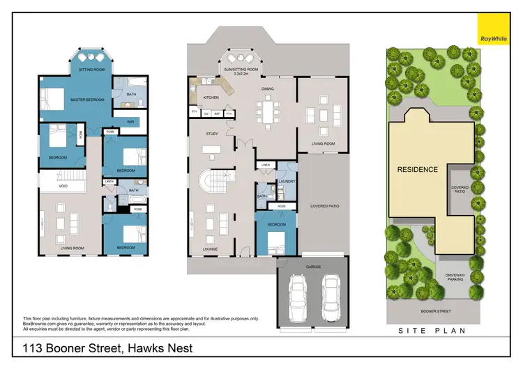 Floorplan of Homely house listing, 113 Booner Street, Hawks Nest NSW 2324