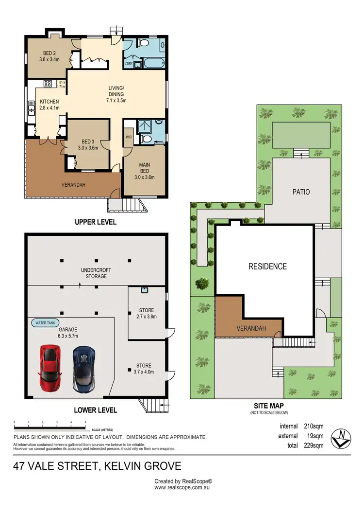 Floorplan of Homely house listing, 47 Vale Street, Kelvin Grove QLD 4059