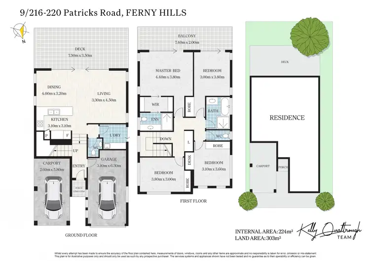 Floorplan of Homely townhouse listing, 9/216-220 Patricks Road, Ferny Hills QLD 4055
