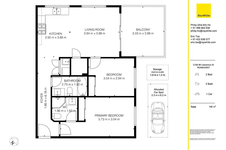 Floorplan of Homely apartment listing, 5/38-40 Lawrence Street, Peakhurst NSW 2210