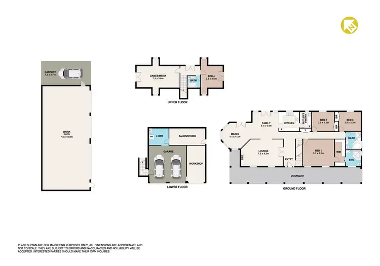 Floorplan of Homely rural property listing, 79 Ala Moana Road, East Kurrajong NSW 2758