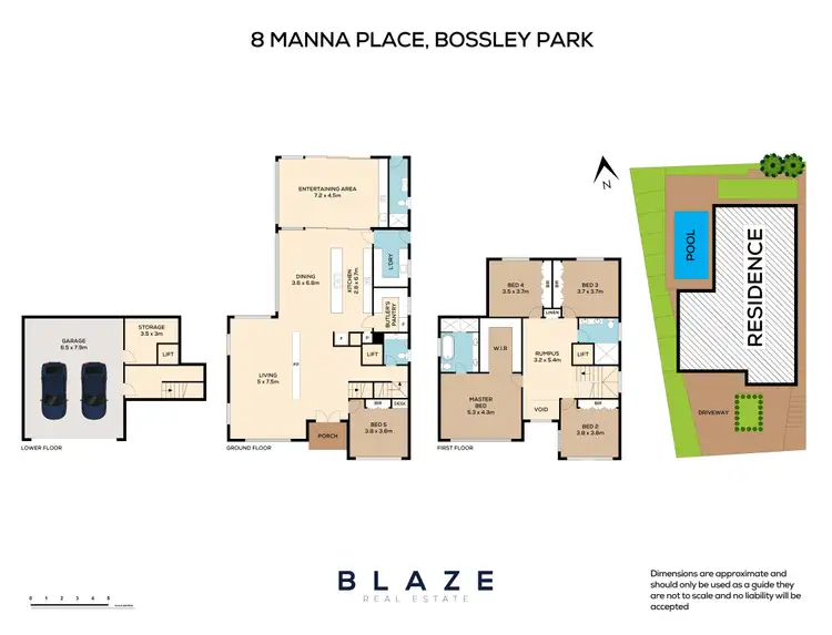 Floorplan of Homely house listing, 8 Manna Place, Bossley Park NSW 2176