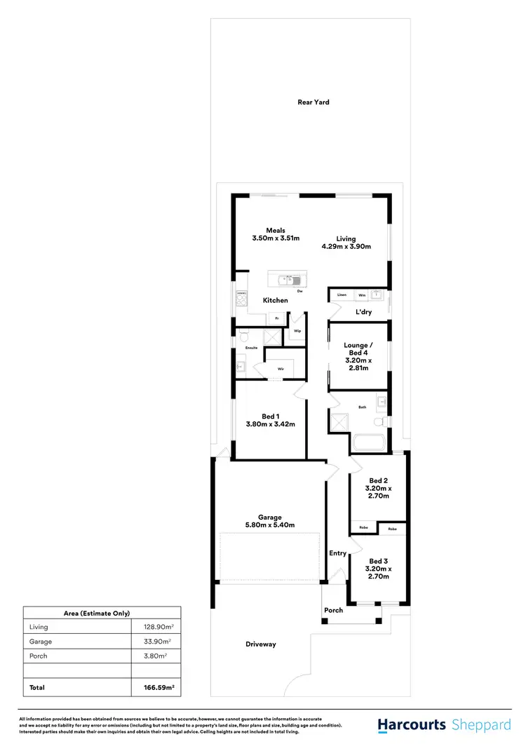 Floorplan of Homely house listing, 4 Wallace Street, Osborne SA 5017