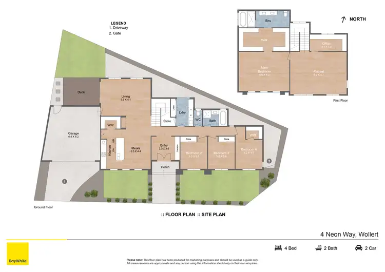 Floorplan of Homely house listing, 4 Neon Way, Wollert VIC 3750