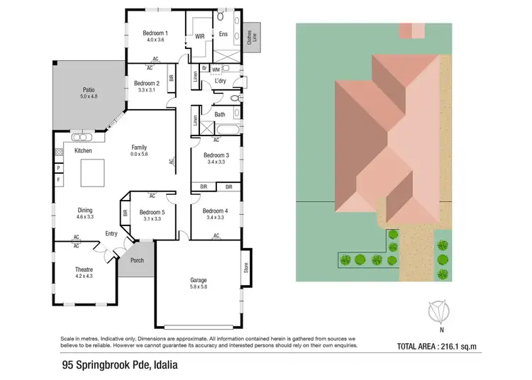 Floorplan of Homely house listing, 95 Springbrook Parade, Idalia QLD 4811