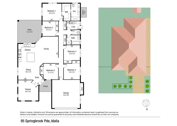 Floorplan of Homely house listing, 95 Springbrook Parade, Idalia QLD 4811
