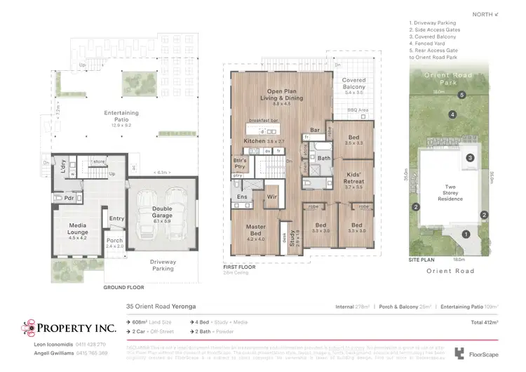 Floorplan of Homely house listing, 35 Orient Road, Yeronga QLD 4104