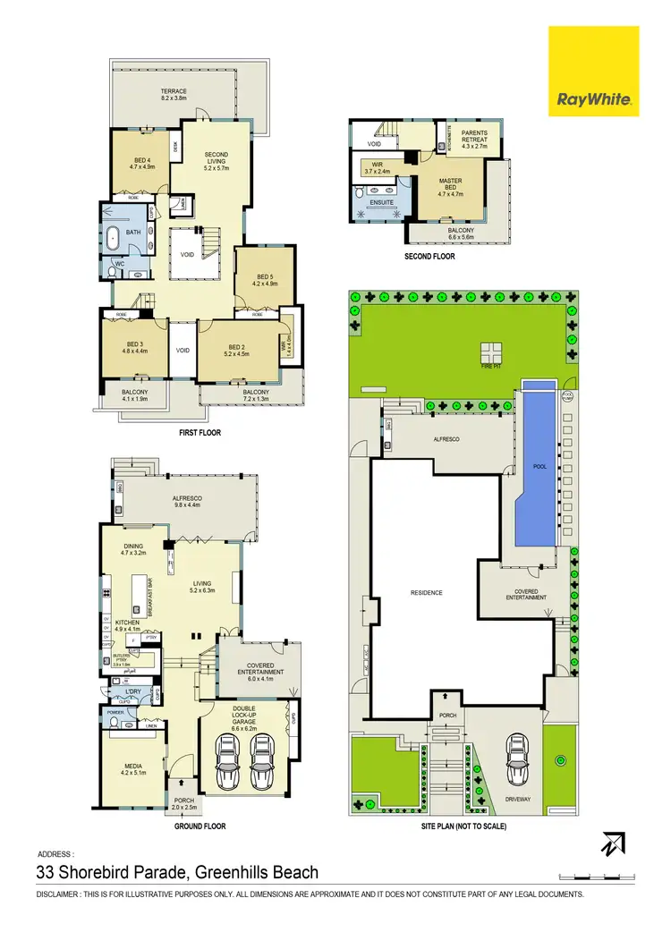 Floorplan of Homely house listing, 33 Shorebird Parade, Greenhills Beach NSW 2230