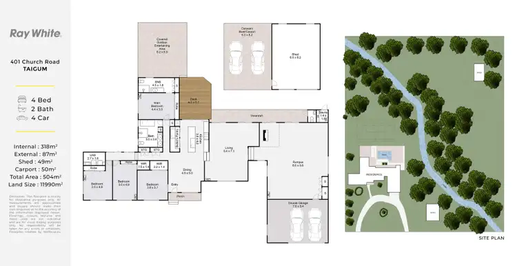 Floorplan of Homely house listing, 401 Church Road, Taigum QLD 4018