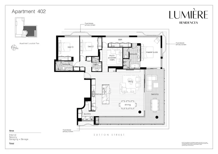 Floorplan of Homely other listing, 402/167 Sutton Street, Redcliffe QLD 4020