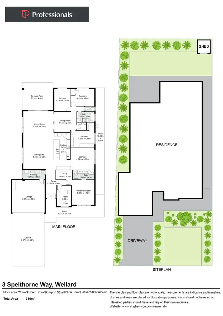 Floorplan of Homely house listing, 3 Spelthorne Way, Wellard WA 6170