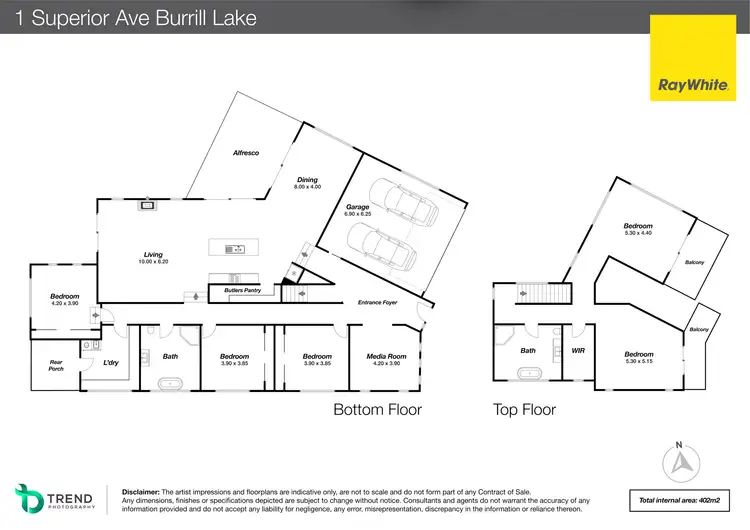 Floorplan of Homely house listing, 1 Superior Avenue, Burrill Lake NSW 2539