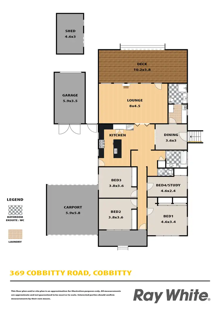 Floorplan of Homely house listing, 369 Cobbitty Road, Cobbitty NSW 2570