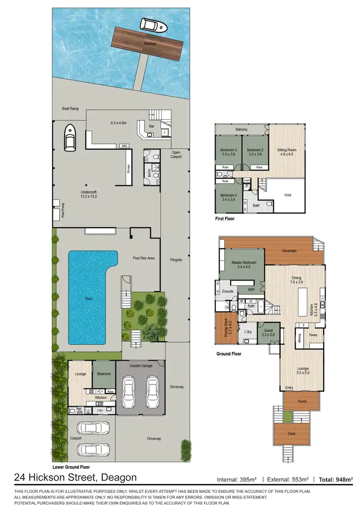 Floorplan of Homely house listing, 24 Hickson Road, Deagon QLD 4017