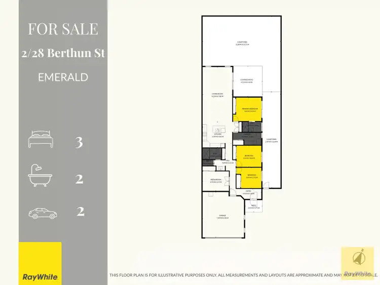 Floorplan of Homely house listing, 2/28 Berthun Street, Emerald QLD 4720