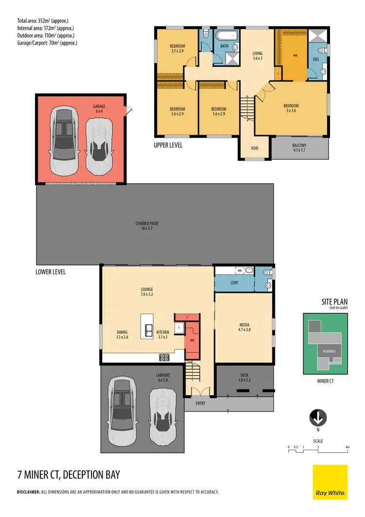 Floorplan of Homely house listing, 7 Miner Court, Deception Bay QLD 4508