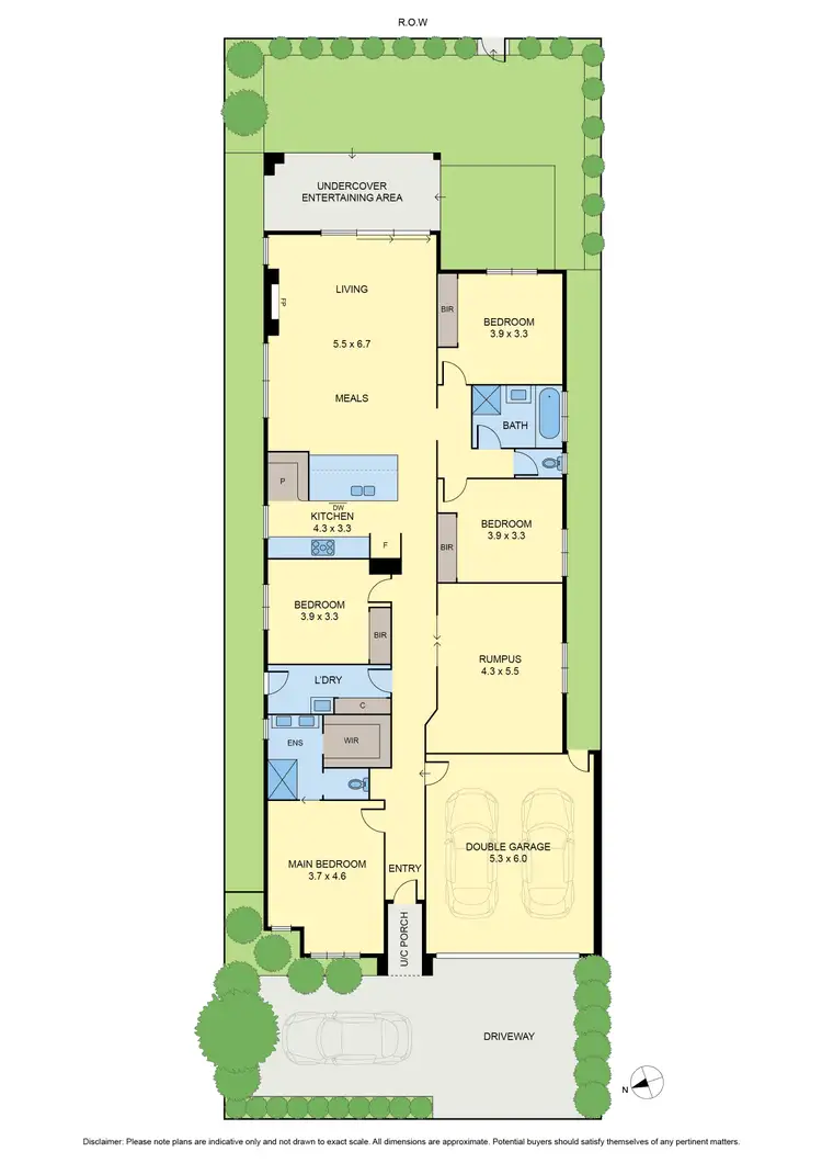 Floorplan of Homely house listing, 14 Ewen Street, Coburg VIC 3058
