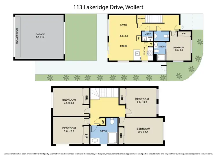 Floorplan of Homely townhouse listing, 113 Lakeridge Drive, Wollert VIC 3750