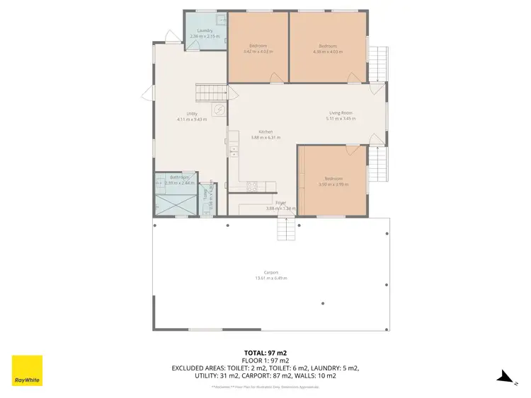 Floorplan of Homely rural property listing, 189 Lee Creek Road, Abergowrie QLD 4850
