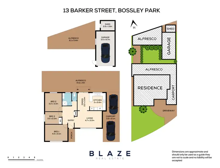 Floorplan of Homely house listing, 13 Barker Street, Bossley Park NSW 2176