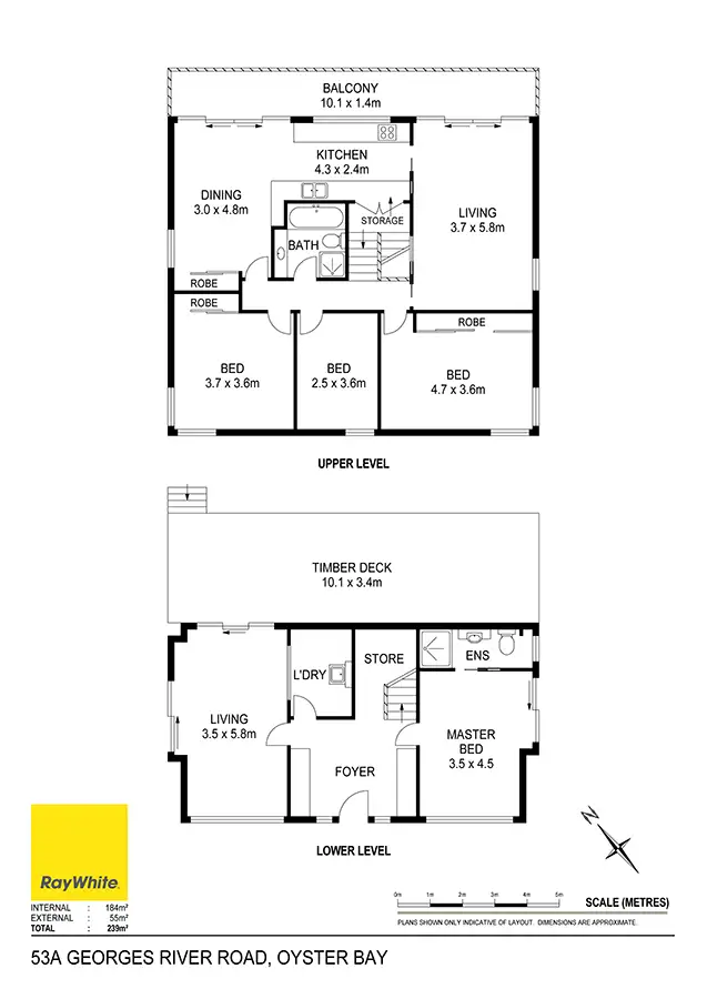 Floorplan of Homely house listing, 53A Georges River Crescent, Oyster Bay NSW 2225