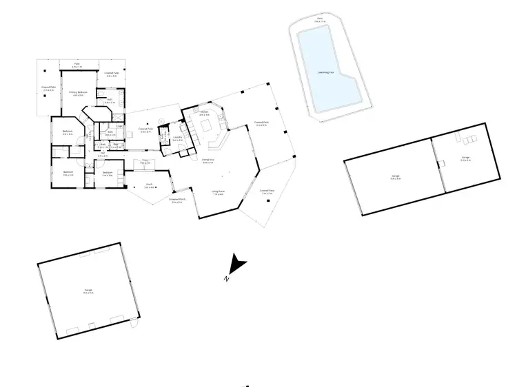 Floorplan of Homely house listing, 207 Sylvan Drive, Moore Park Beach QLD 4670
