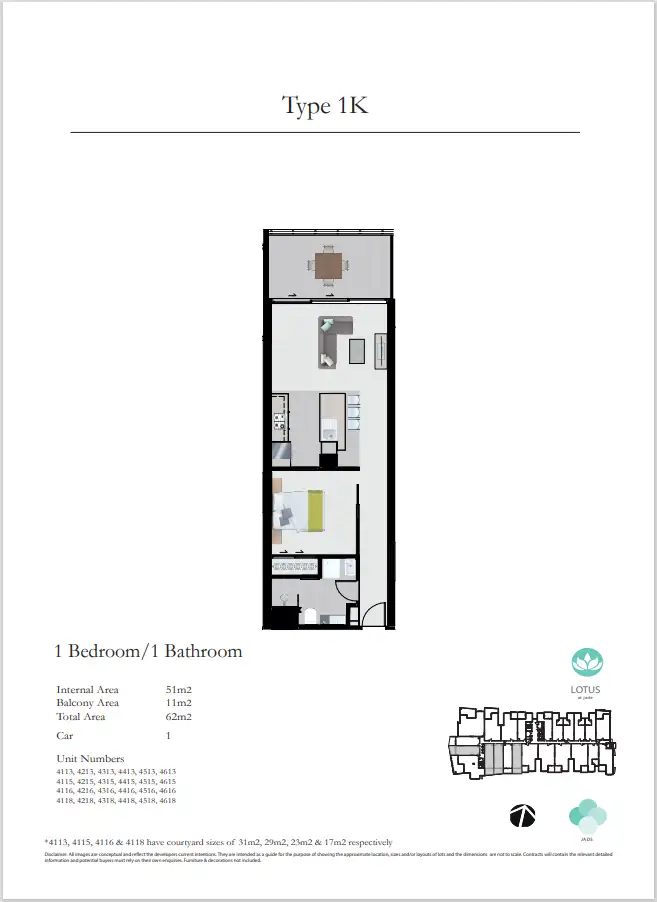 Floorplan of Homely apartment listing, 4615/35 Burdett Street, Albion QLD 4010