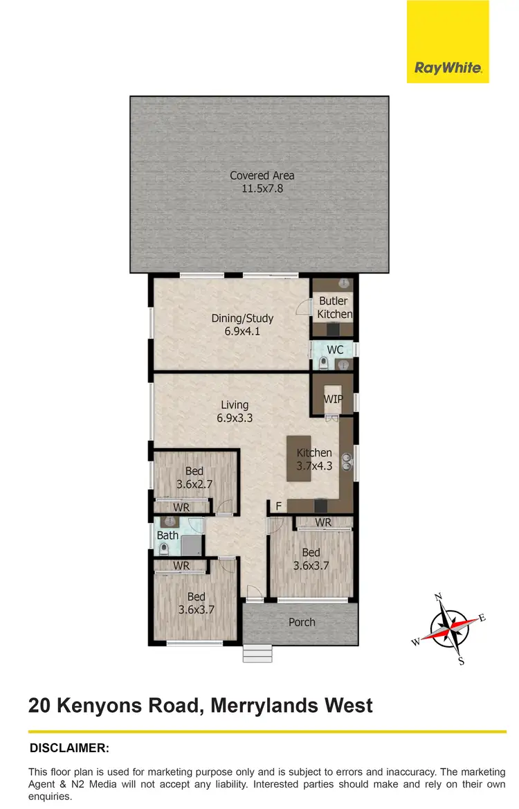 Floorplan of Homely house listing, 20 Kenyons Road, Merrylands West NSW 2160