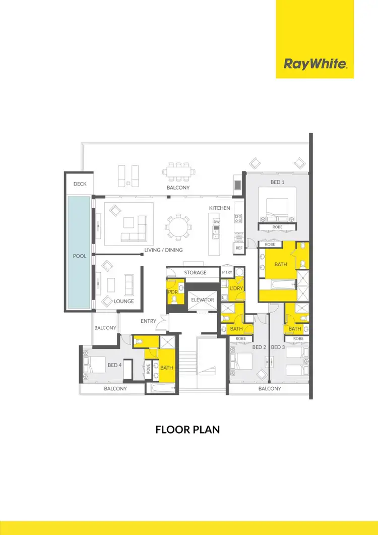 Floorplan of Homely unit listing, 72/11 Altmann Avenue, Cannonvale QLD 4802