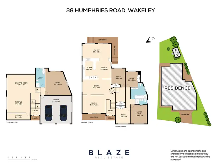 Floorplan of Homely house listing, 38 Humphries Road, Wakeley NSW 2176