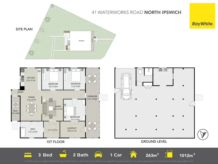 Floorplan of Homely house listing, 41 Waterworks Road, North Ipswich QLD 4305