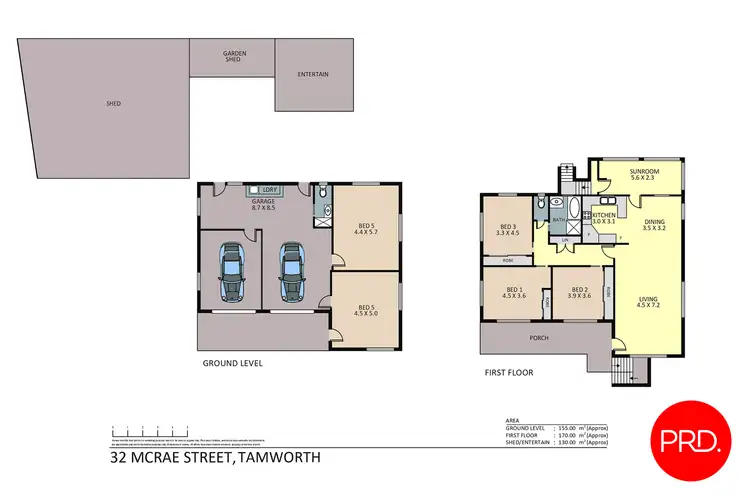 Floorplan of Homely house listing, 32 McRae Street, Tamworth NSW 2340