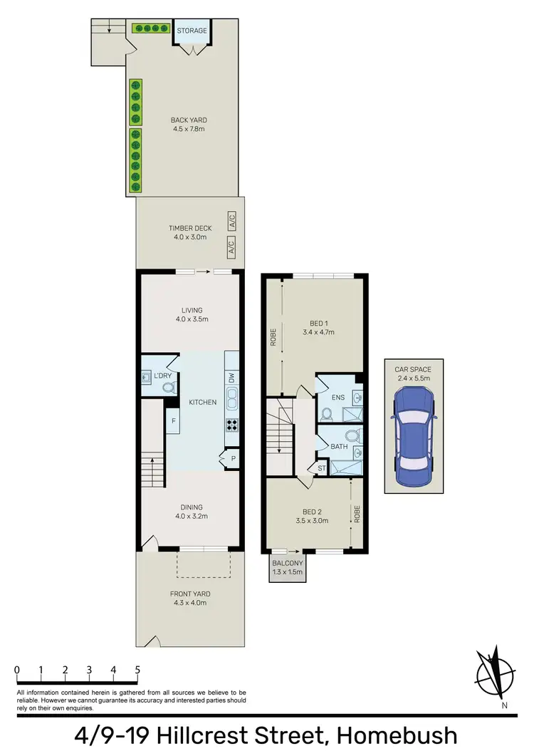 Floorplan of Homely unit listing, 4/9-19 Hillcrest Street, Homebush NSW 2140